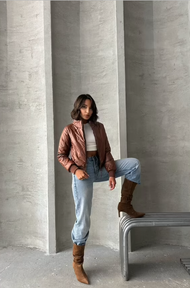 CETO “Cognac Luxe Bomber”