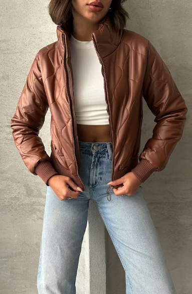 CETO “Cognac Luxe Bomber”
