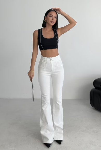 CETO “Sculpt Flare Denim”